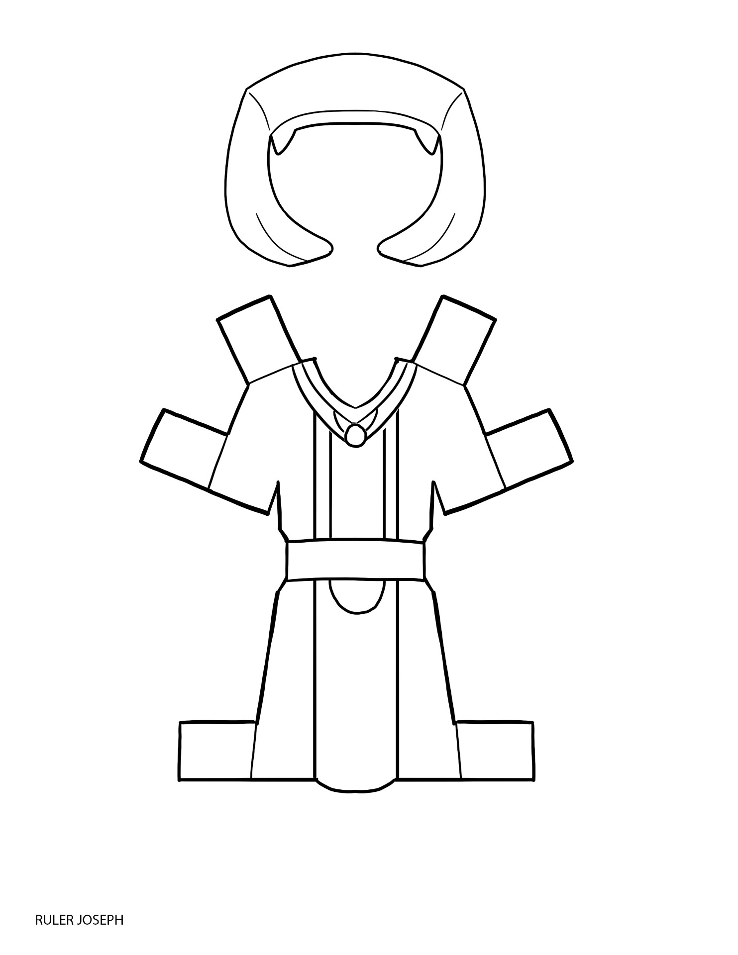 Joseph Paper Doll