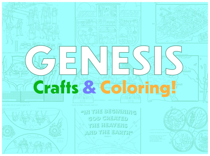 COLLECTION GENESIS Crafts & Coloring Biblical Toolbelt