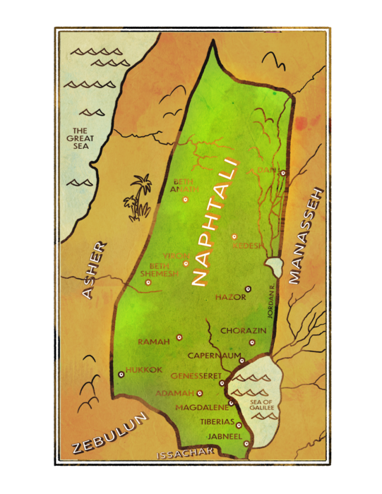Study Color The Tribe Of Naphtali study-color-the-tribe-of-naphtali
