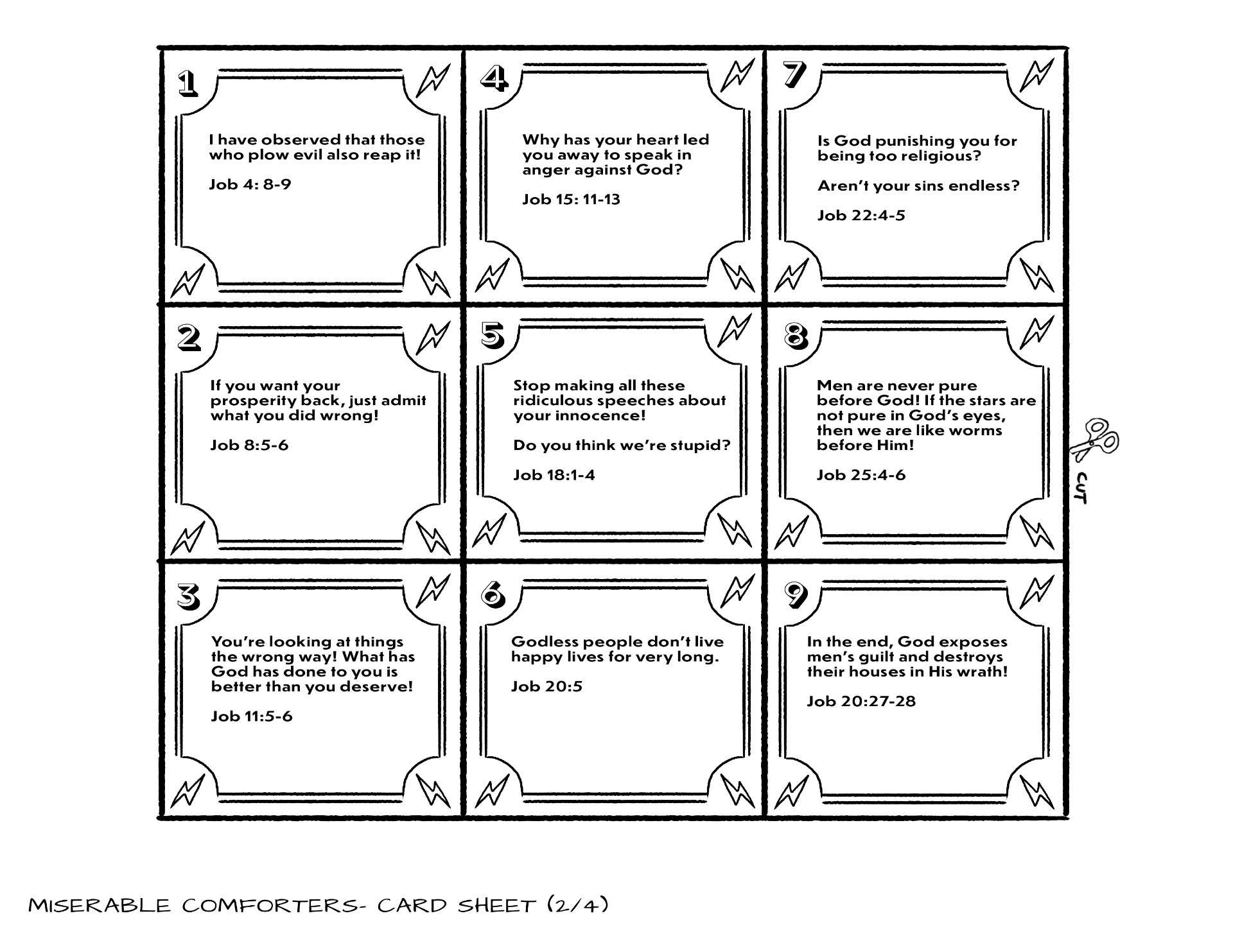 Craft Miserable Comforters